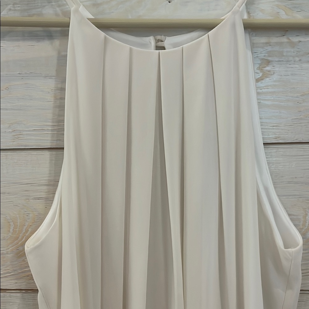 Caramela Cream Halter Sundress Wedding Guest - Picture 10 of 14